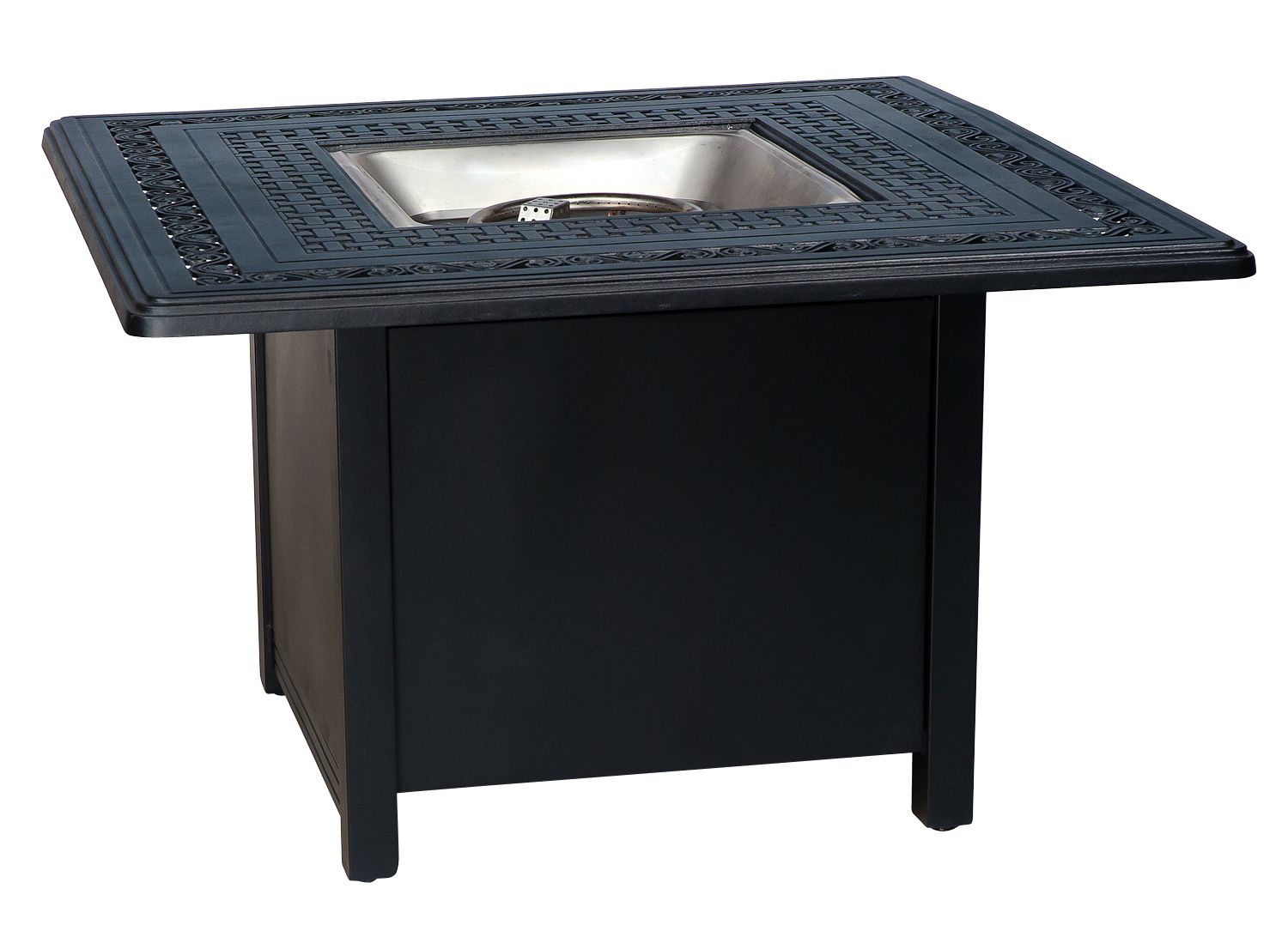 Universal Square Fire Table Base with Square Burner