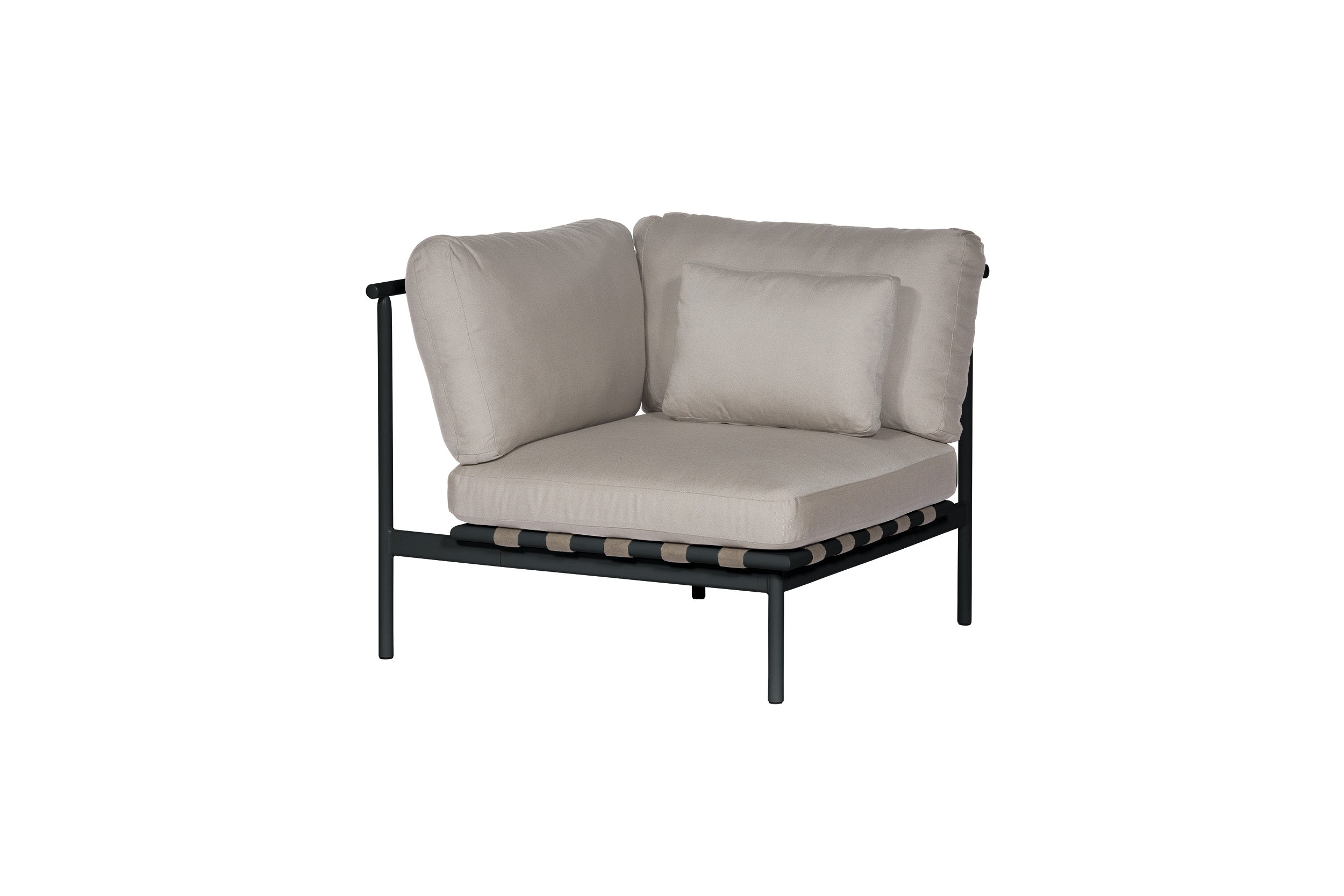 Around Deep Seating Single - Aluminium Left Arm