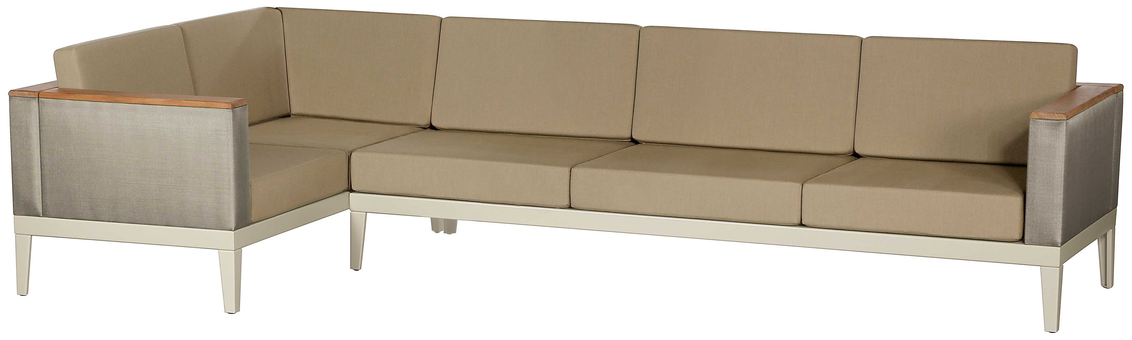 Aura DS Five-seat Corner Settee