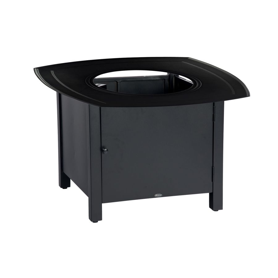 Solid Cast Square Round Dining Height Fire Table