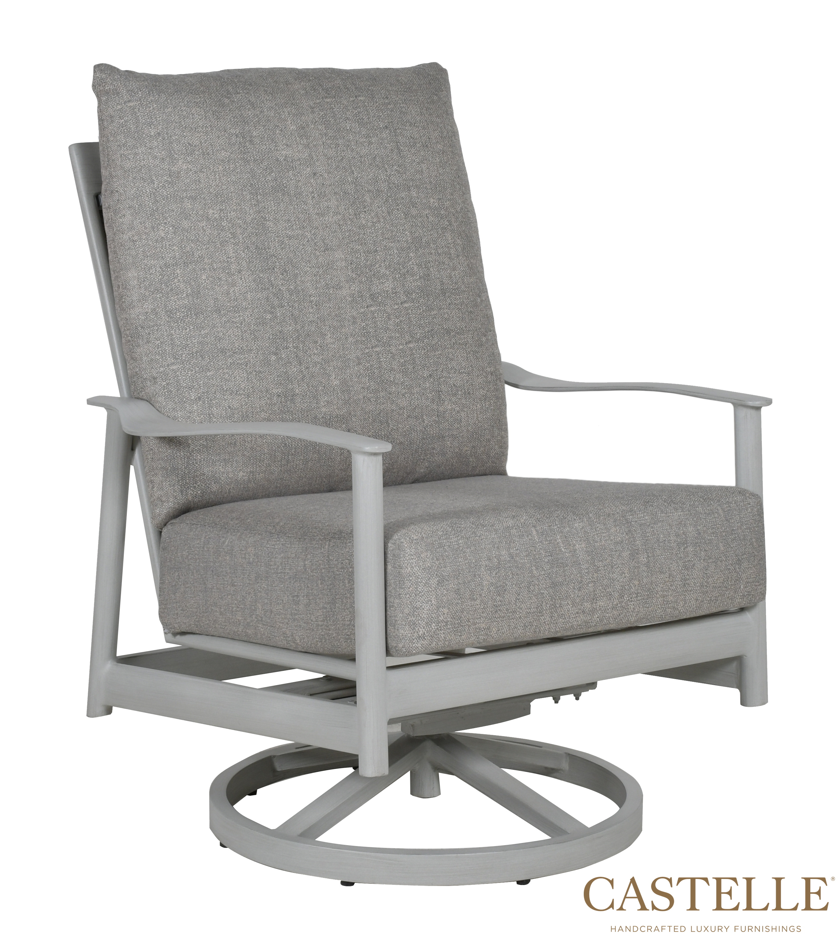 Barbados Cushion Lounge High Back Swivel Rocker