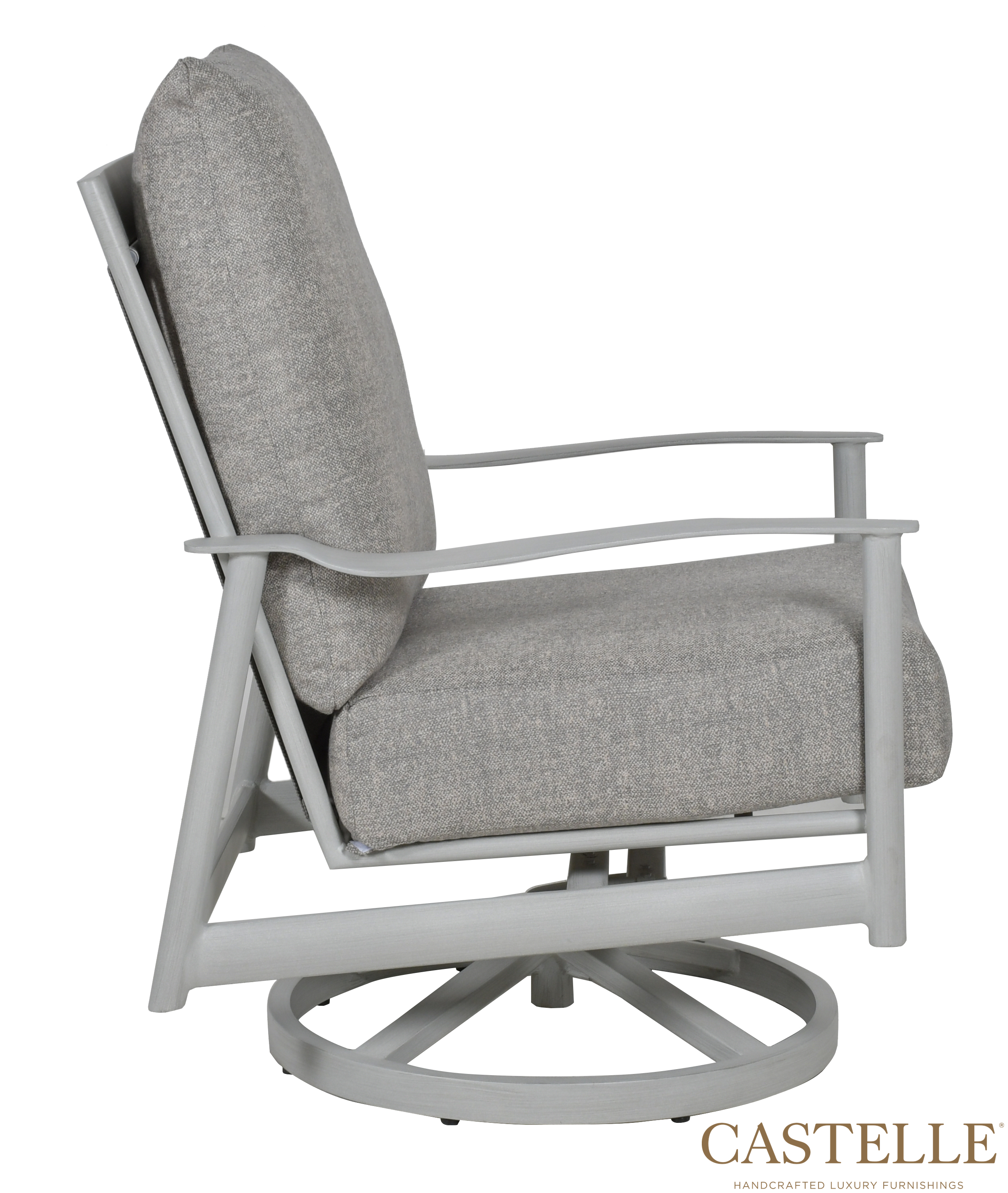 Barbados Cushion Lounge High Back Swivel Rocker