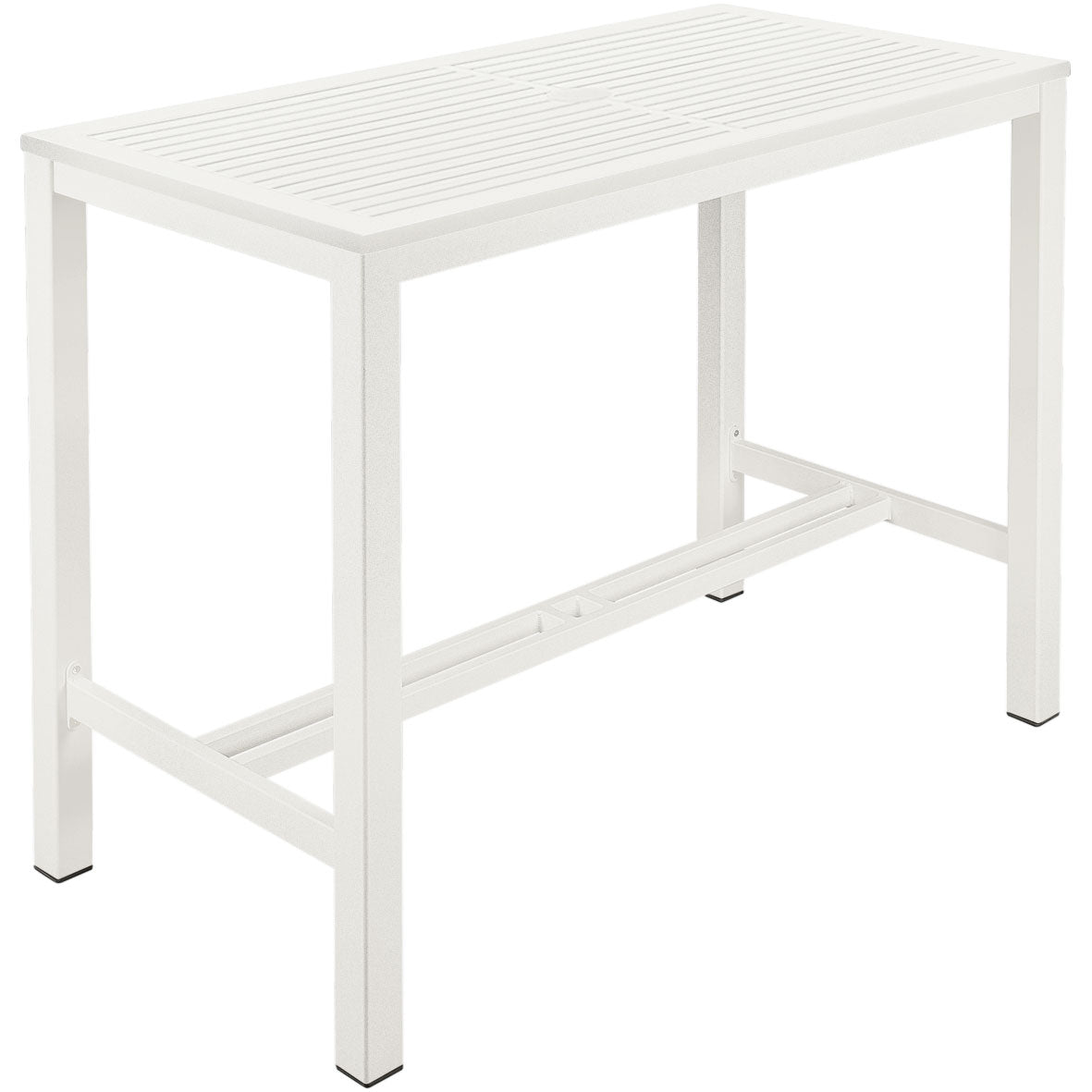 Aura High Dining Aluminium Table 140