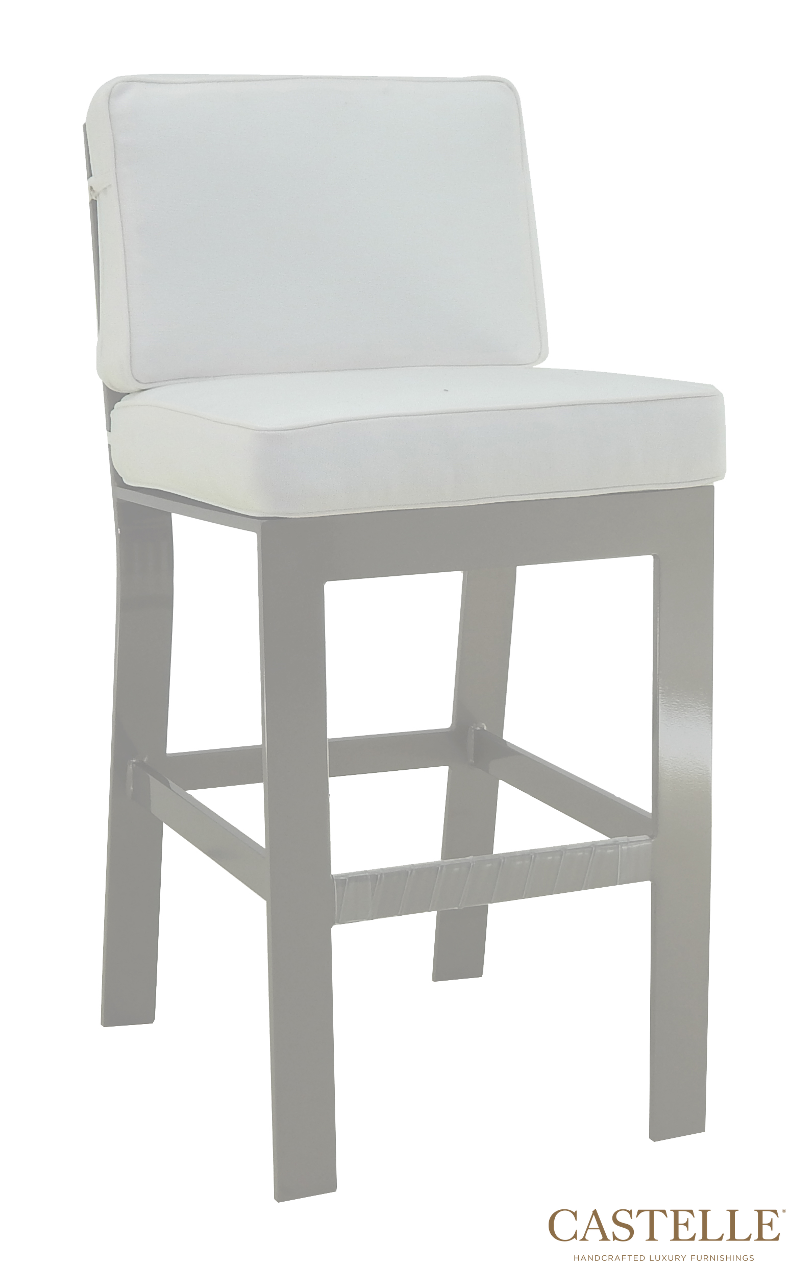 Trento Cushioned Ultra High Bar Stool