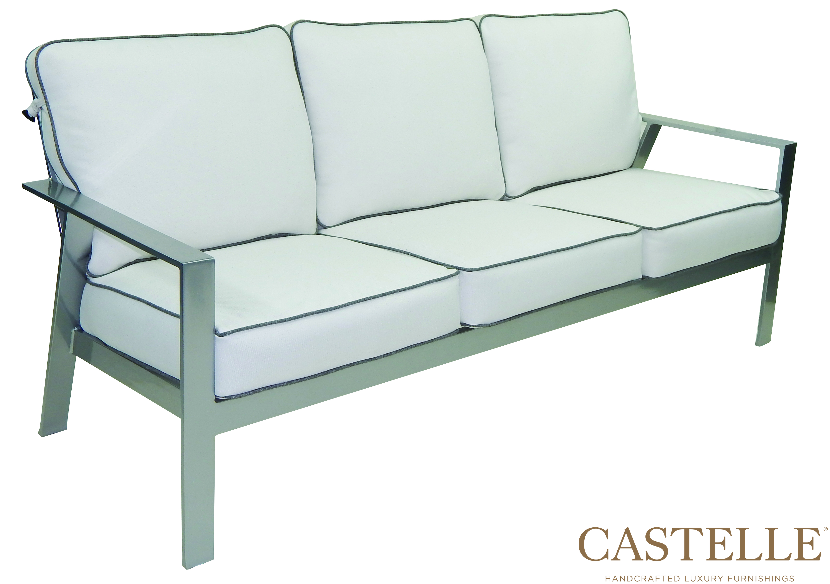 Trento Cushioned Sofa