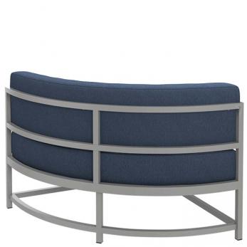 Cabana Club Cushion Curved Corner Module (17" Seat Height)
