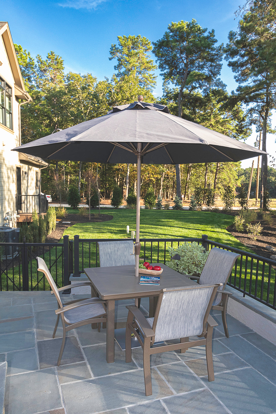 Monterey Market Umbrella - Crank/Auto Tilt