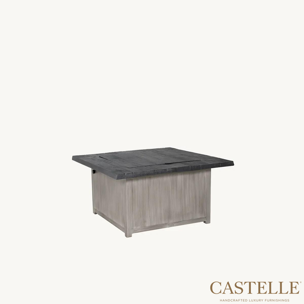 Antler Hill 44" Square Coffee Table With Firepit