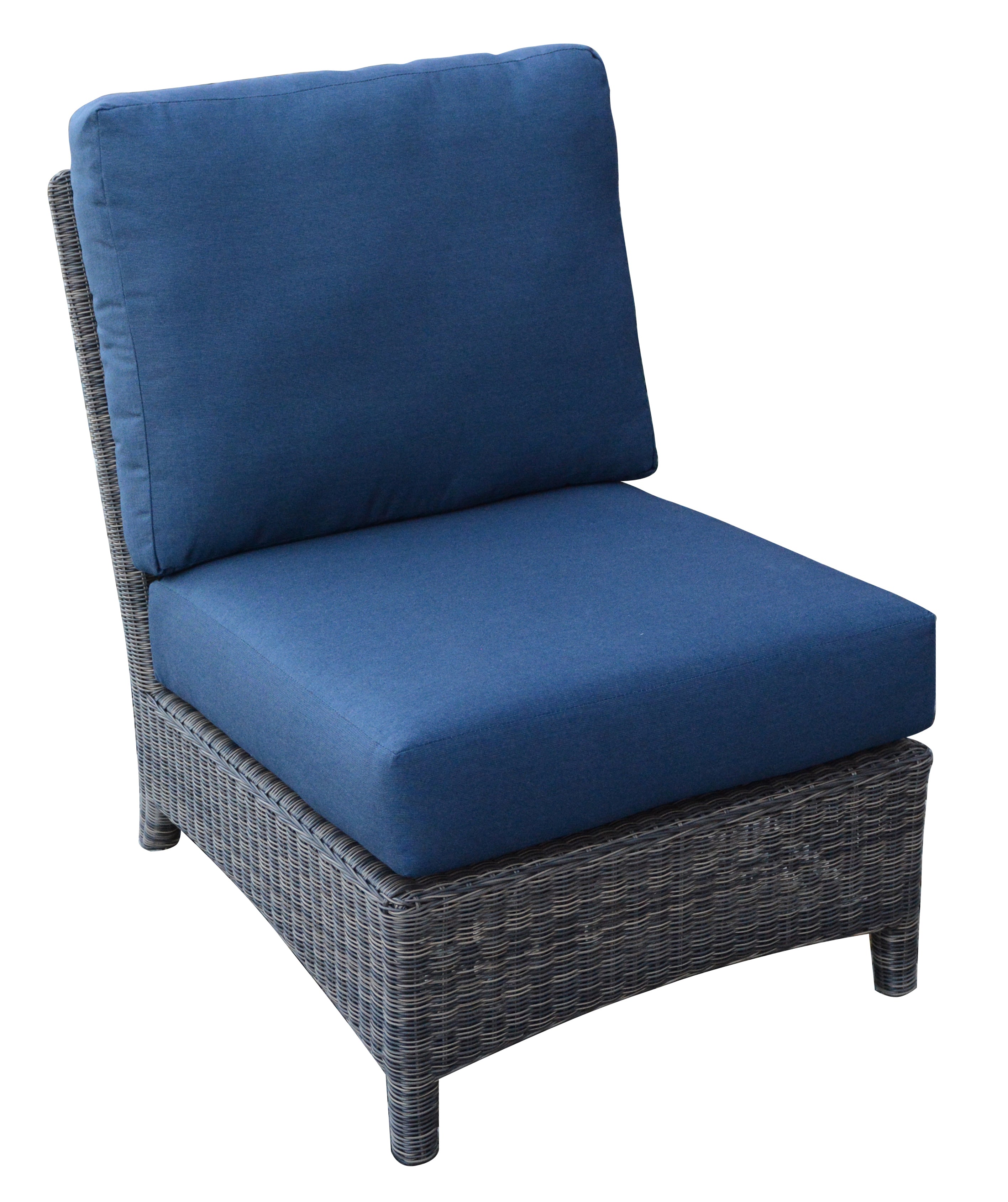 Bella Deep Seating Armless Chair