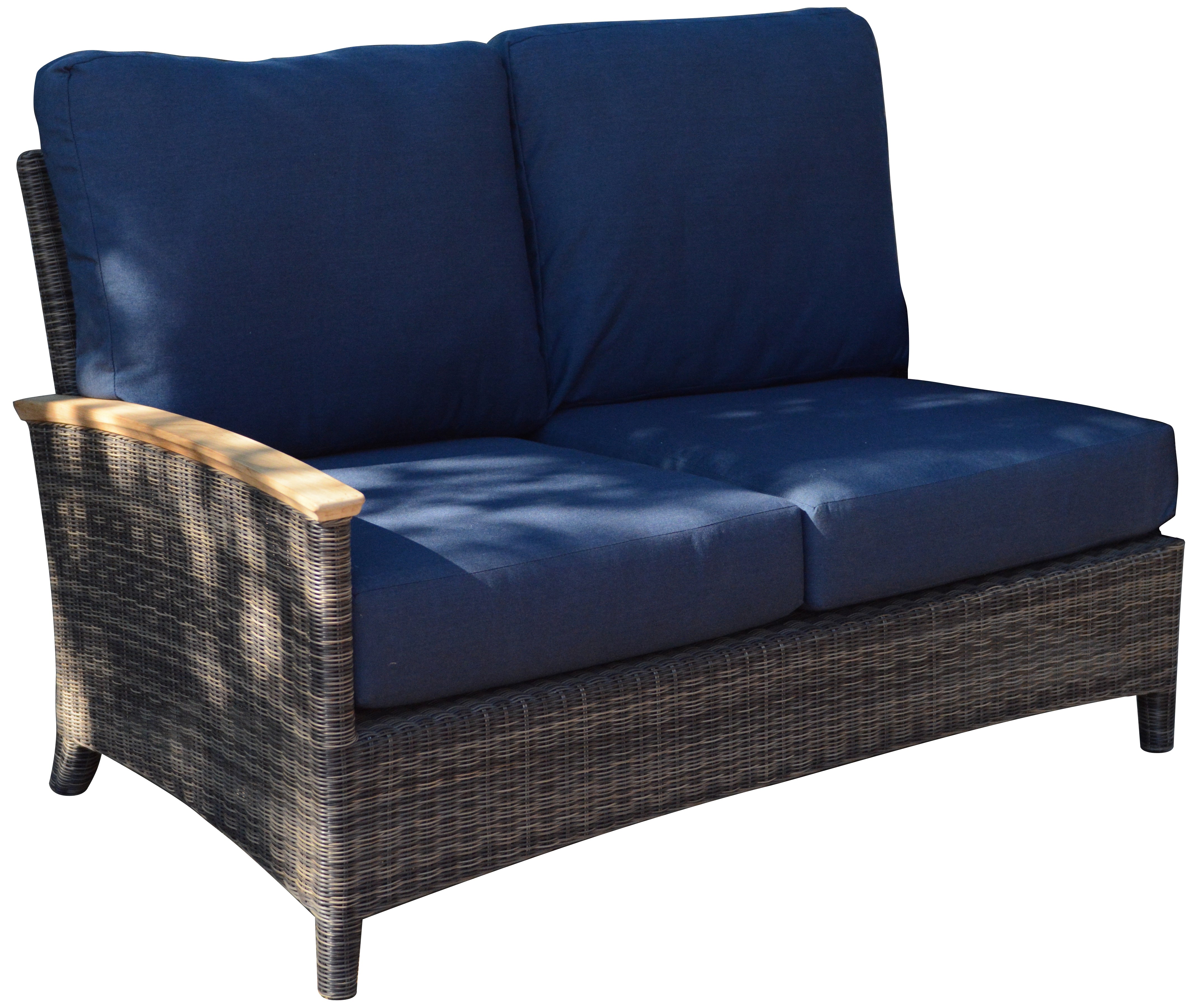 Bella Deep Seating Sectional Left Side Facing Settee