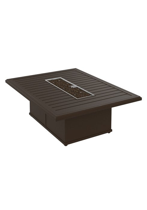 Banchetto 54" x 42" Rectangular Fire Pit, Manual Ignition