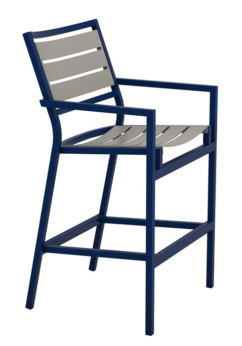 Cabana Club Aluminum Slat Bar Stool