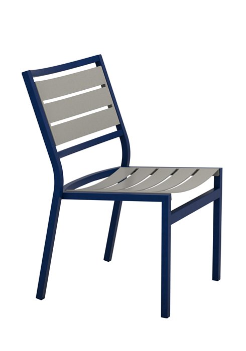 Cabana Club Aluminum Slat Side Chair