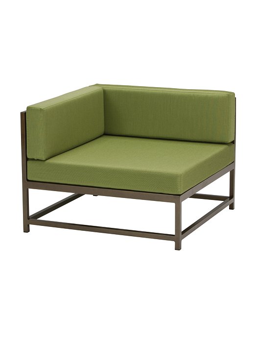 Cabana Club Cushion Square Corner Module (15" Seat Height)