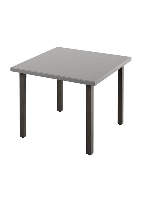 Matrix 42" Square, KD Dining Table, Umbrella Hole