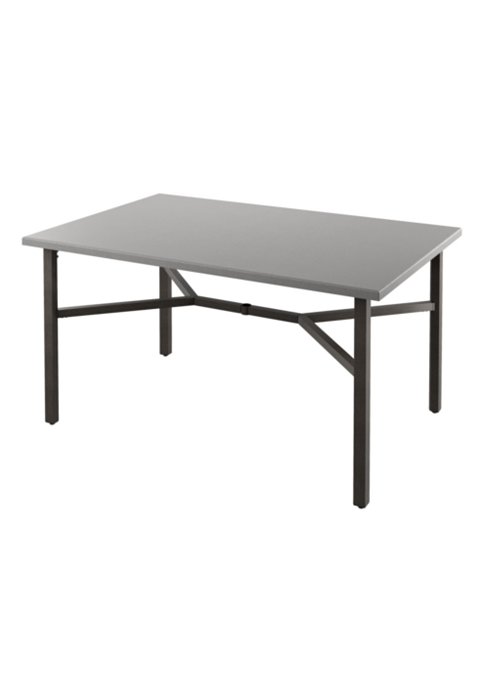 Matrix 64" 36" Rectangular, KD Counter Umbrella Table