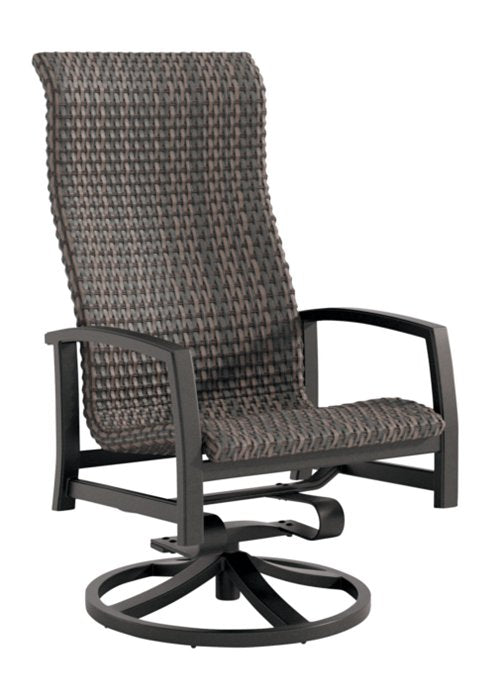 Muirlands Woven Bucket High Back Swivel Rocker