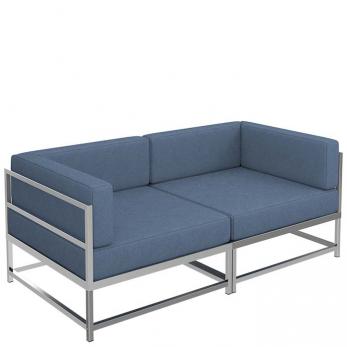 Cabana Club Cushion Square Corner Module (17" Seat Height)