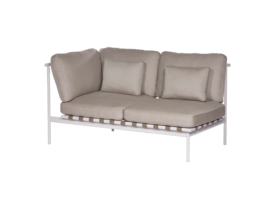 Around Deep Seating Double - Aluminium Left Arm