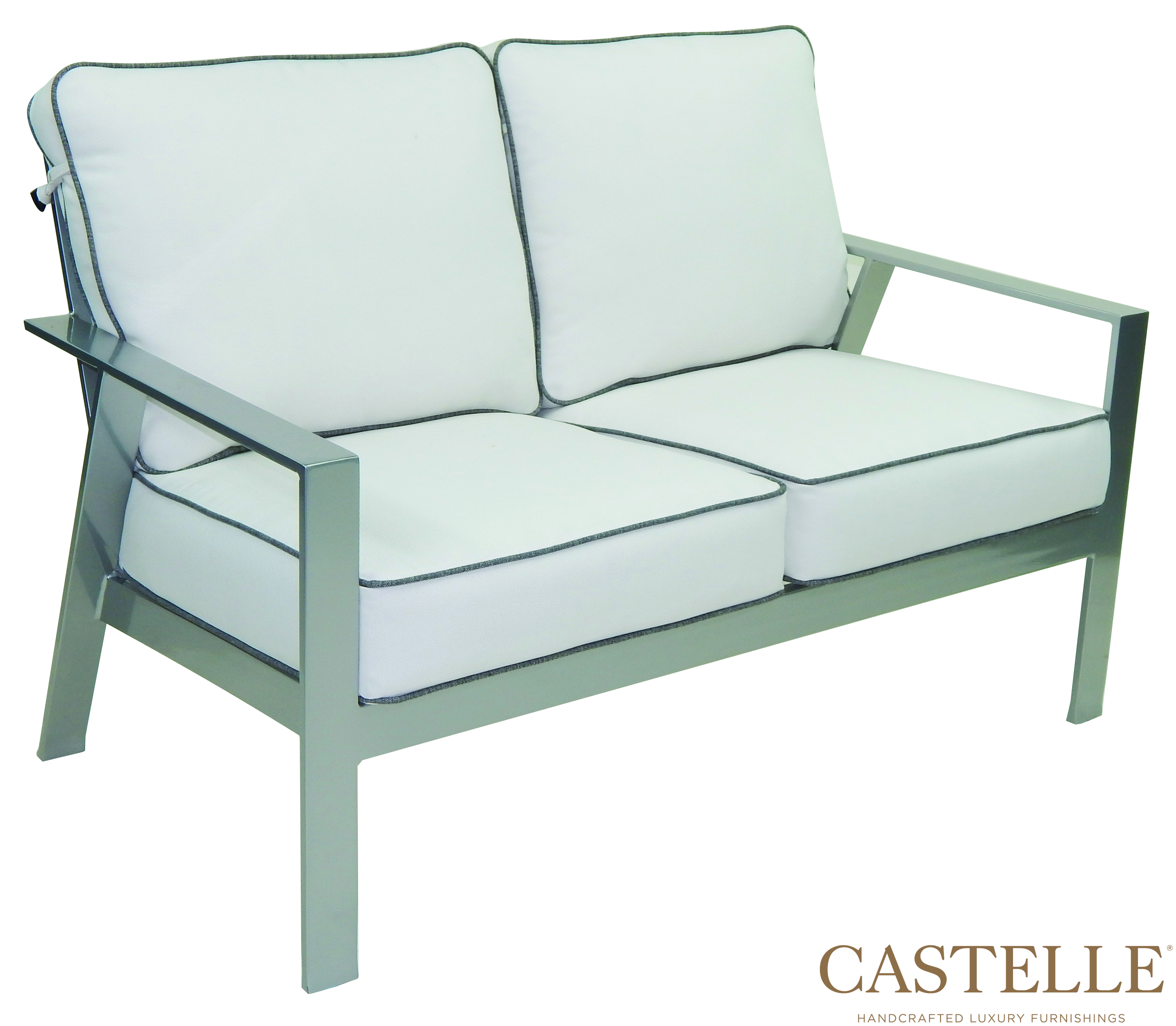 Trento Cushioned Loveseat