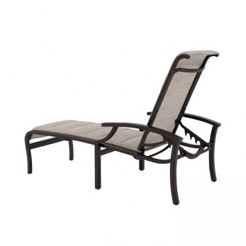 Marconi Padded Sling Chaise Lounge