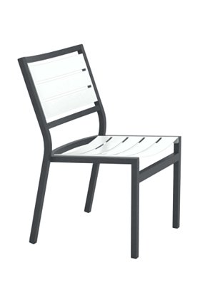 Cabana Club Aluminum Slat Side Chair