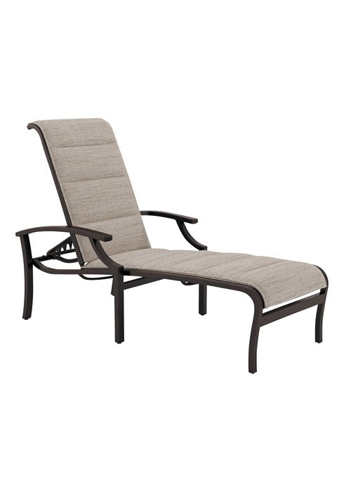 Marconi Padded Sling Chaise Lounge